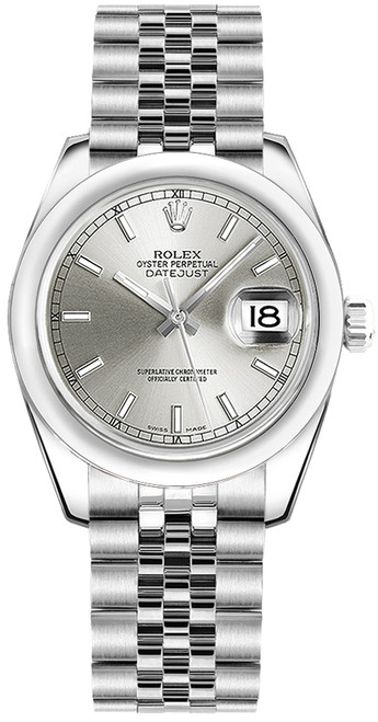 ROLEX Datejust 31 Silver Dial Jubilee Bracelet Watch 178240-0005 Image 1