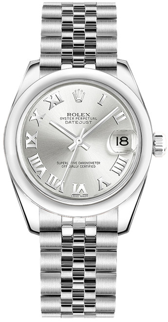 ROLEX Datejust 31 Silver Dial Steel Watch 178240 Image 1