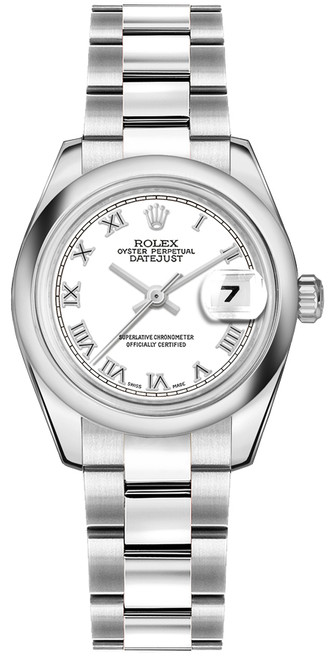 ROLEX Datejust 31 White Dial Domed Bezel Women
S Watch 178240-0031 Image 1