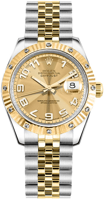ROLEX Datejust 31 Yellow Gold And Stainless Steel Ladies Watch 178313 Image 1