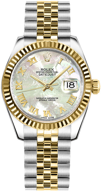 ROLEX Datejust 31 Mother Of Pearl Dial Watch 178273-0016 Image 1
