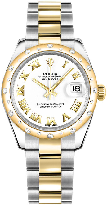 ROLEX Datejust 31 Gold & Steel Women'S Watch 178343-0004 Image 1