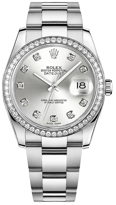 ROLEX Datejust 36 Women'S Diamond 116244-0033 Image 1