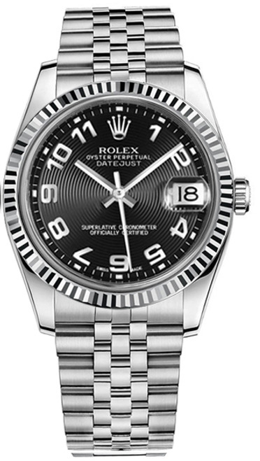 ROLEX Datejust 36 Jubilee Bracelet Watch 116234-0107 Image 1
