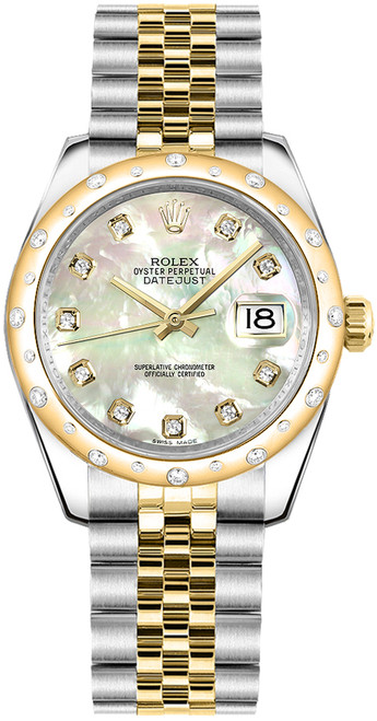 ROLEX Datejust 31 Mother Of Pearl Dial Watch 178343-0017 Image 1