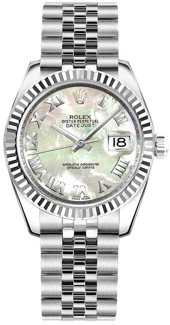 ROLEX Datejust 31 Mother Of Pearl Automatic Watch 178274-0071 Image 1