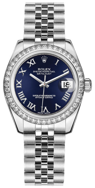 ROLEX Datejust 31 Blue Dial Jubilee Bracelet Women'S Watch 178384-0038 Image 1