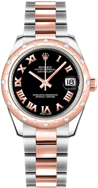 ROLEX Datejust 31 Diamond Bezel Ladies Watch 178341 Image 1