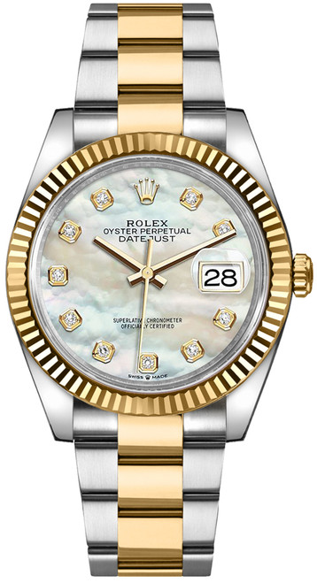 ROLEX Datejust 36 Mother Of Pearl Unisex Watch 126233-0024 Image 1 ROLEX Datejust 36 Mother Of Pearl Unisex Watch 126233-0024 Image 1
