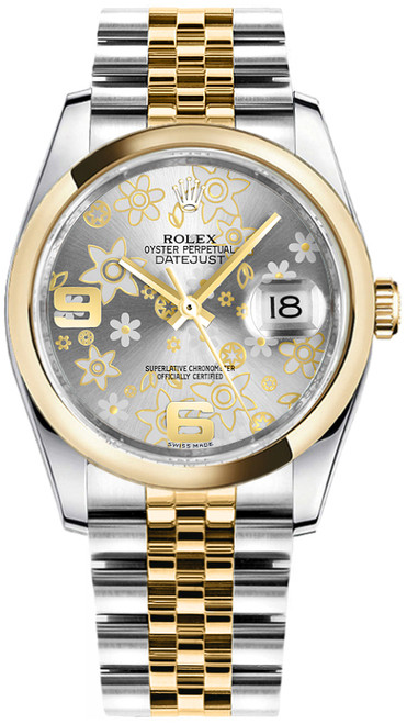 ROLEX Datejust 36 Silver Dial Women'S Watch 116203-0139 Image 1