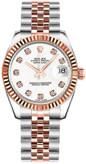 ROLEX Datejust 31 White Dial Watch 178271-0010 Image 1