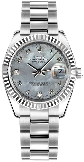 ROLEX Datejust 31 Automatic Stainless Steel & Gold Watch 178274 Image 1