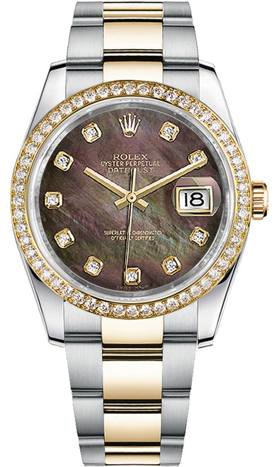 ROLEX Datejust 36 Women'S Pearl Watch 116243-0037 Image 1