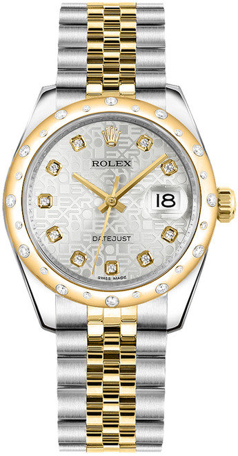 ROLEX Datejust 31 Silver Dial Watch 178343-0025 Image 1