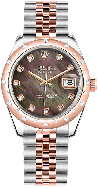 ROLEX Datejust 31 Luxury Steel & Gold Watch 178341 Image 1