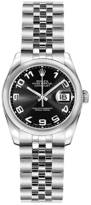 ROLEX Lady-Datejust 26 Steel Domed Bezel Women'S Watch 179160 Image 1