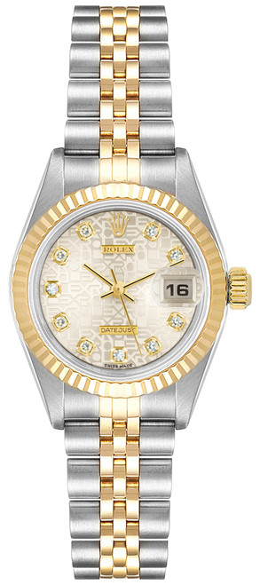 ROLEX Lady-Datejust 26 Stainless Steel & Yellow Gold Women'S Watch 69173 Image 1