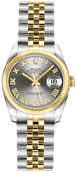 ROLEX Lady-Datejust 26 Grey Dial Women
S Watch 179163 Image 1