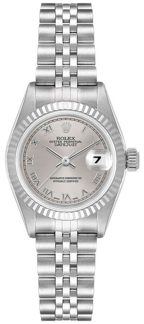 ROLEX Lady-Datejust 26 Silver Dial Steel Women'S Watch 79174 Image 1