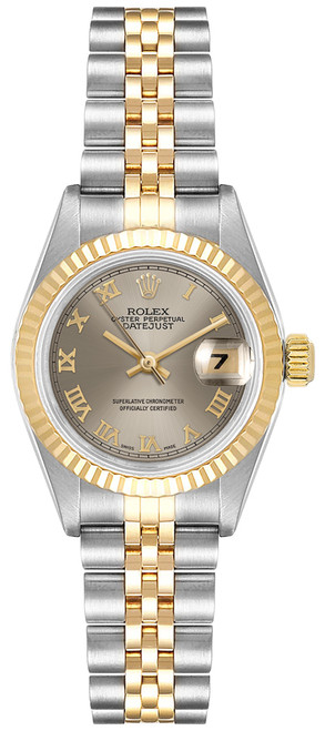 ROLEX Lady-Datejust 26 Grey Roman Dial Women'S Watch 79173 Image 1