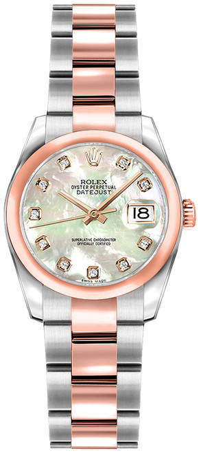 ROLEX Lady-Datejust 26 Mother Of Pearl Diamond Women'S Watch 179161 Image 1