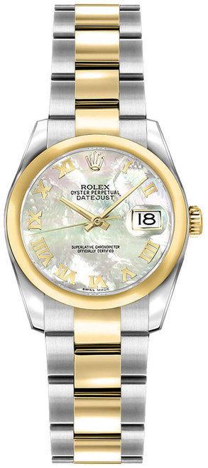 ROLEX Lady-Datejust 26 Mother Of Pearl Roman Dial Women
S Watch 179163 Image 1