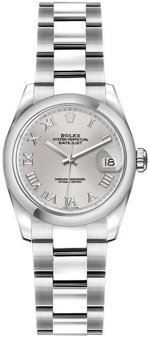 ROLEX Lady-Datejust 26 Silver Dial Women'S Watch 179160 Image 1