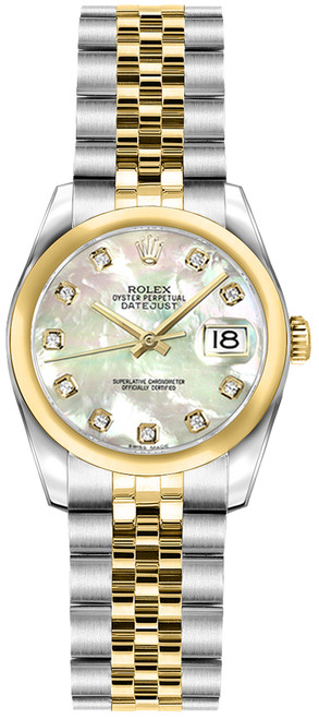 ROLEX Lady-Datejust 26 Mother Of Pearl Diamond Women
S Watch 179163 Image 1
