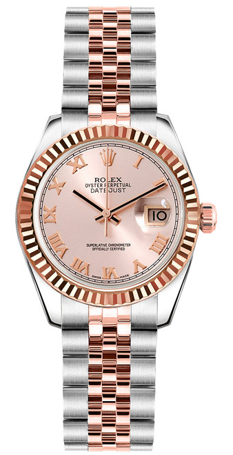 ROLEX Lady-Datejust 26 Fluted Bezel Women'S Watch 179171 Image 1