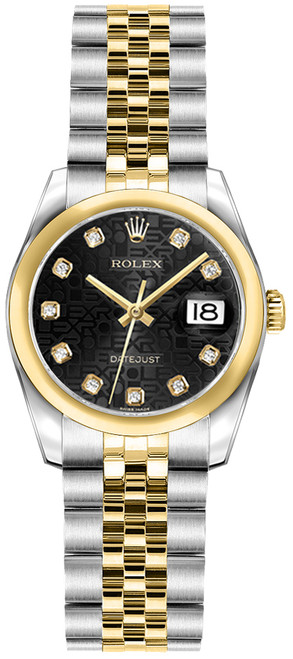 ROLEX Lady-Datejust 26 Stainless Steel & Gold Women'S Watch 179163 Image 1