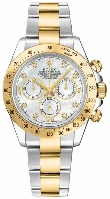 ROLEX Cosmograph Daytona White Mother Of Pearl Men
S Watch 116523 Image 1