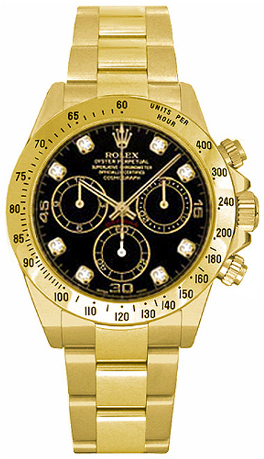 ROLEX Cosmograph Daytona Diamond Dial Men'S Watch 116528-0031 Image 1