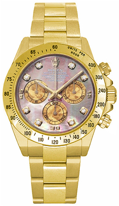 ROLEX Cosmograph Daytona Diamond Men'S Watch 116528-0039 Image 1