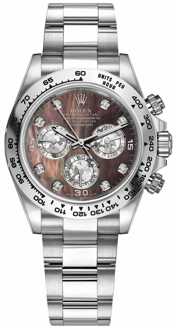 ROLEX Cosmograph Daytona Black Mother Of Pearl Dial Men
S Watch 116509-0044 Image 1