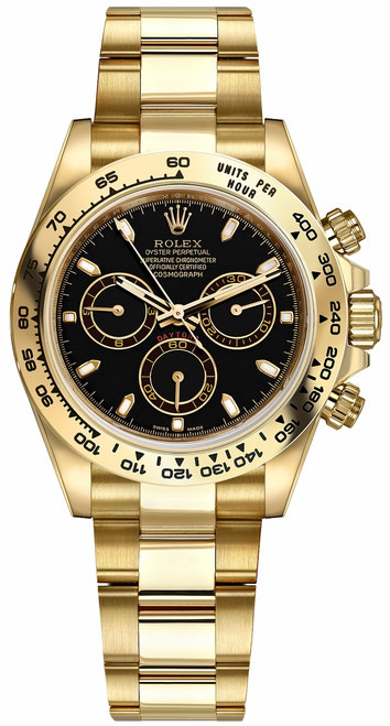 ROLEX Cosmograph Daytona Black Dial Men'S Watch 116508-0004 Image 1