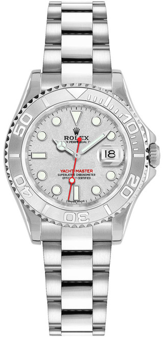 ROLEX Yacht-Master 29 Stainless Steel Luxury Women
S Watch 169622 Image 1