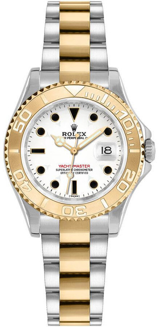 ROLEX Yacht-Master 29 Yellow Gold 
Steel Women
S Watch 169623 Image 1