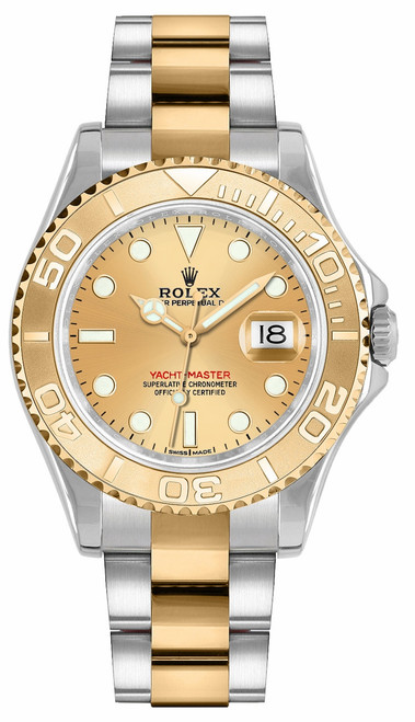 ROLEX Yacht-Master 35 Luxury Watch 168623 Image 1