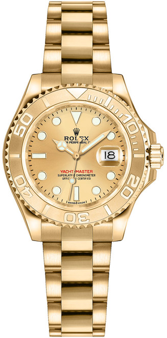 ROLEX Yacht-Master 29 Yellow Gold Watch 169628 Image 1
