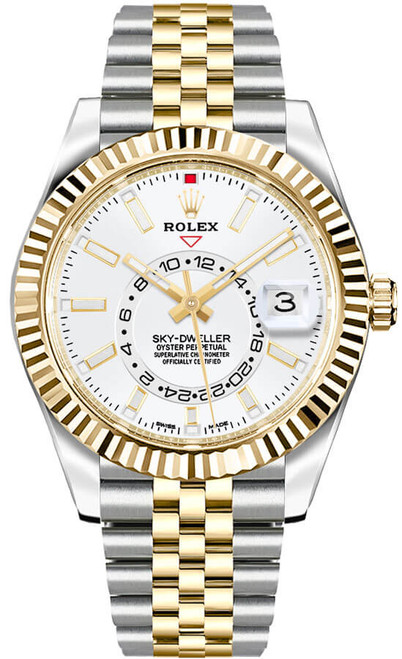 ROLEX Sky-Dweller Jubilee Bracelet Men'S Luxury Watch 326933-0010 Image 1