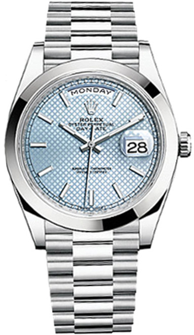 ROLEX Day-Date 40 Men'S Automatic Platinum Watch 228206-0004 Image 1