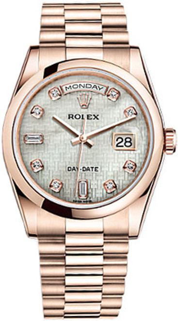 ROLEX Day-Date 36 Automatic Watch 118205 Image 1