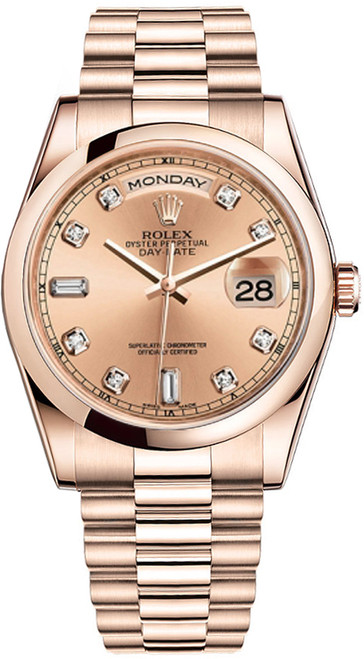 ROLEX Day-Date 36 Luxury Watch 118205 Image 1