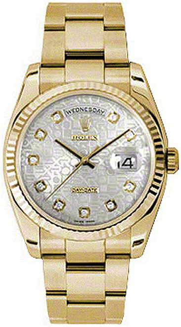 ROLEX Day-Date 36 Luxury Gold Watch 118238 Image 1