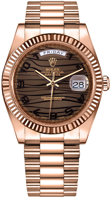 ROLEX Day-Date 41 Gold Men'S Watch 218235 Image 1