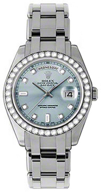 ROLEX Day-Date Special Edition Platinum Men'S Watch 18946 Image 1
