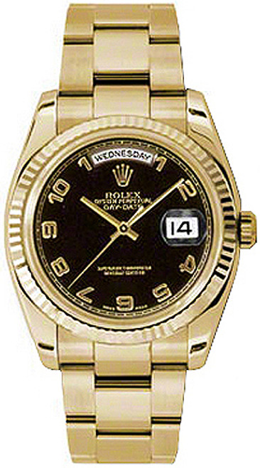 ROLEX Day-Date 36 Yellow Gold Watch 118238 Image 1