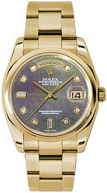 ROLEX Day-Date 36 Diamond Watch 118208 Image 1