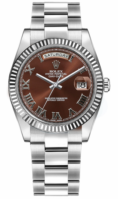 ROLEX Day-Date 36 Automatic Gold Watch 118239 Image 1