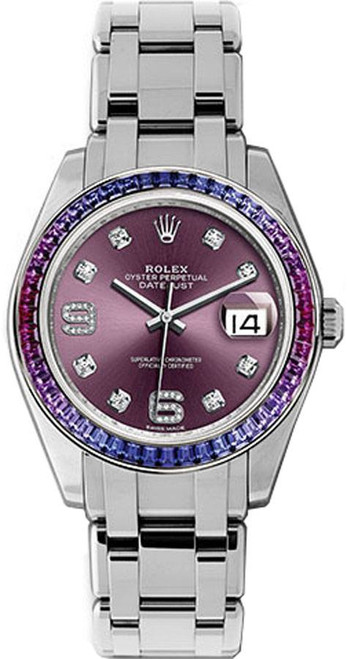 ROLEX Datejust 39 Pearlmaster Midsize Watch 86349 Image 1
